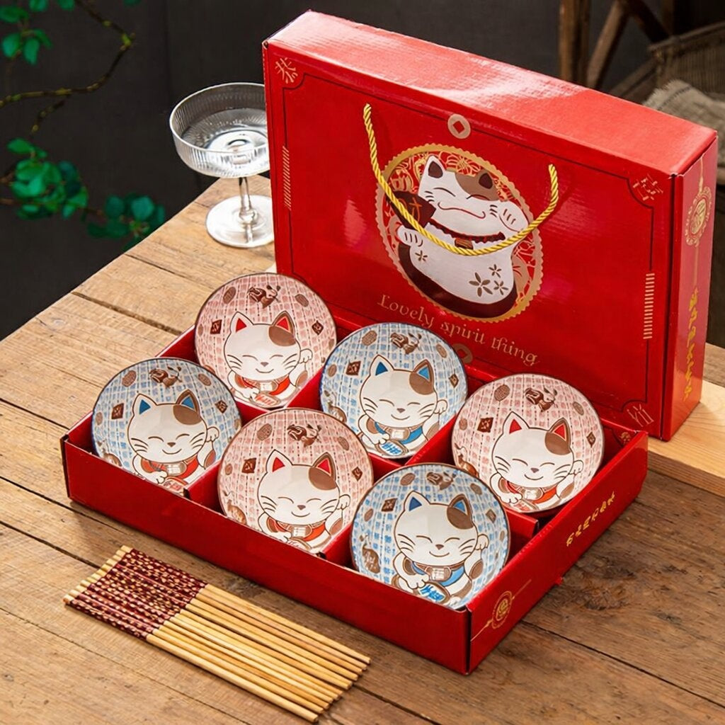 Catson · Maneki-Neko Dining Gift Set