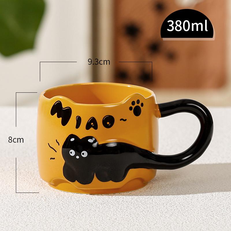 Catson · Black Cat Relief Mug