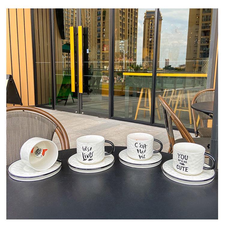 Catson Peek-a-Cat™ Mug & Saucer