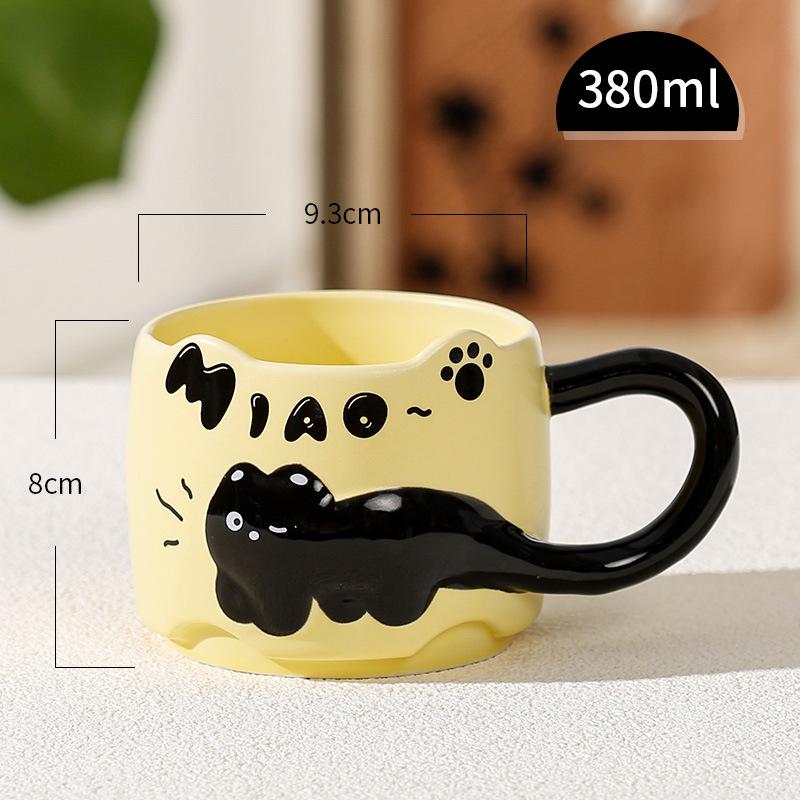 Catson · Black Cat Relief Mug