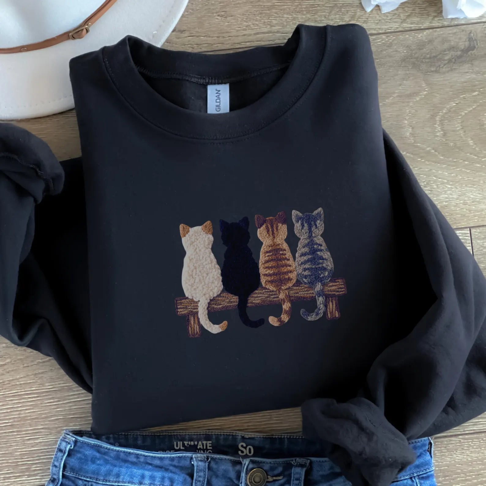 Catson WinterPurr™ Vintage Sweatshirt