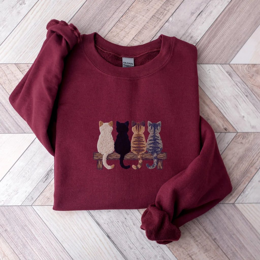 Catson WinterPurr™ Vintage Sweatshirt