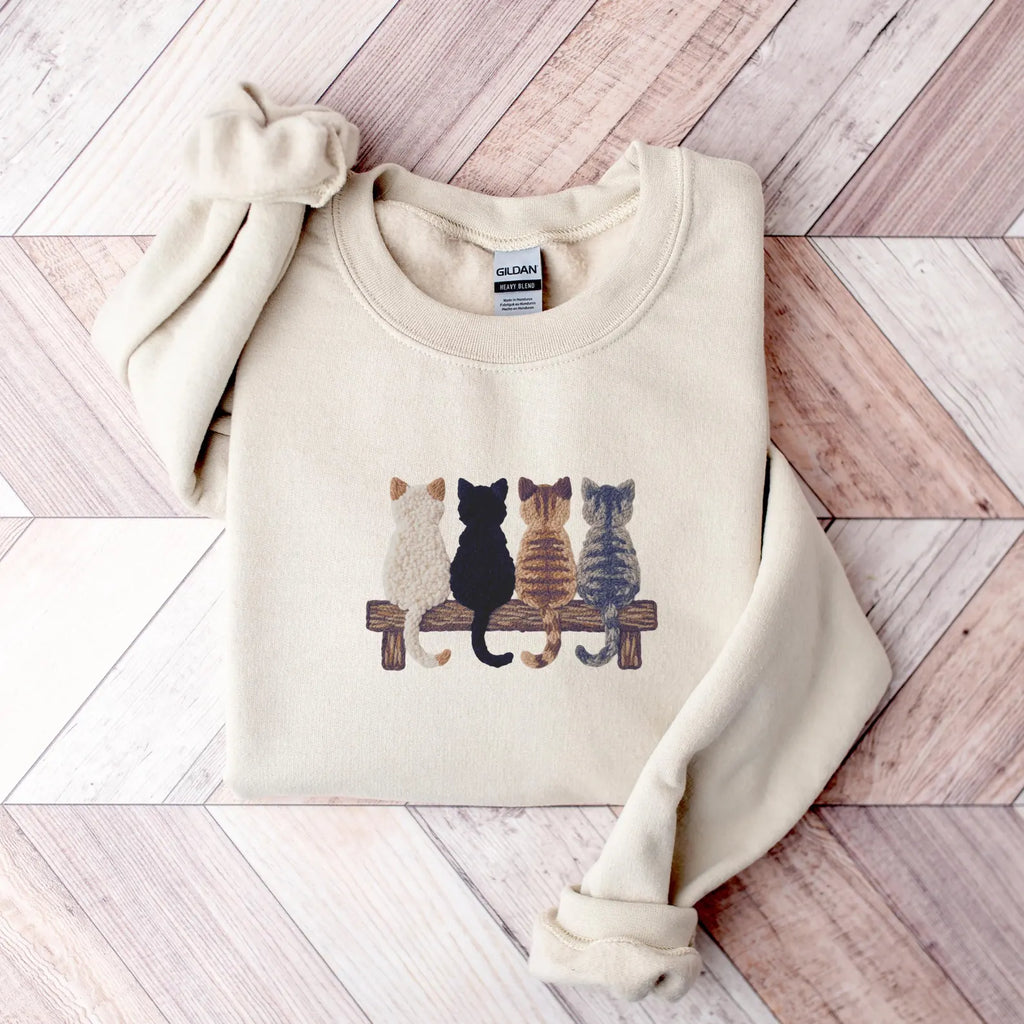Catson WinterPurr™ Vintage Sweatshirt