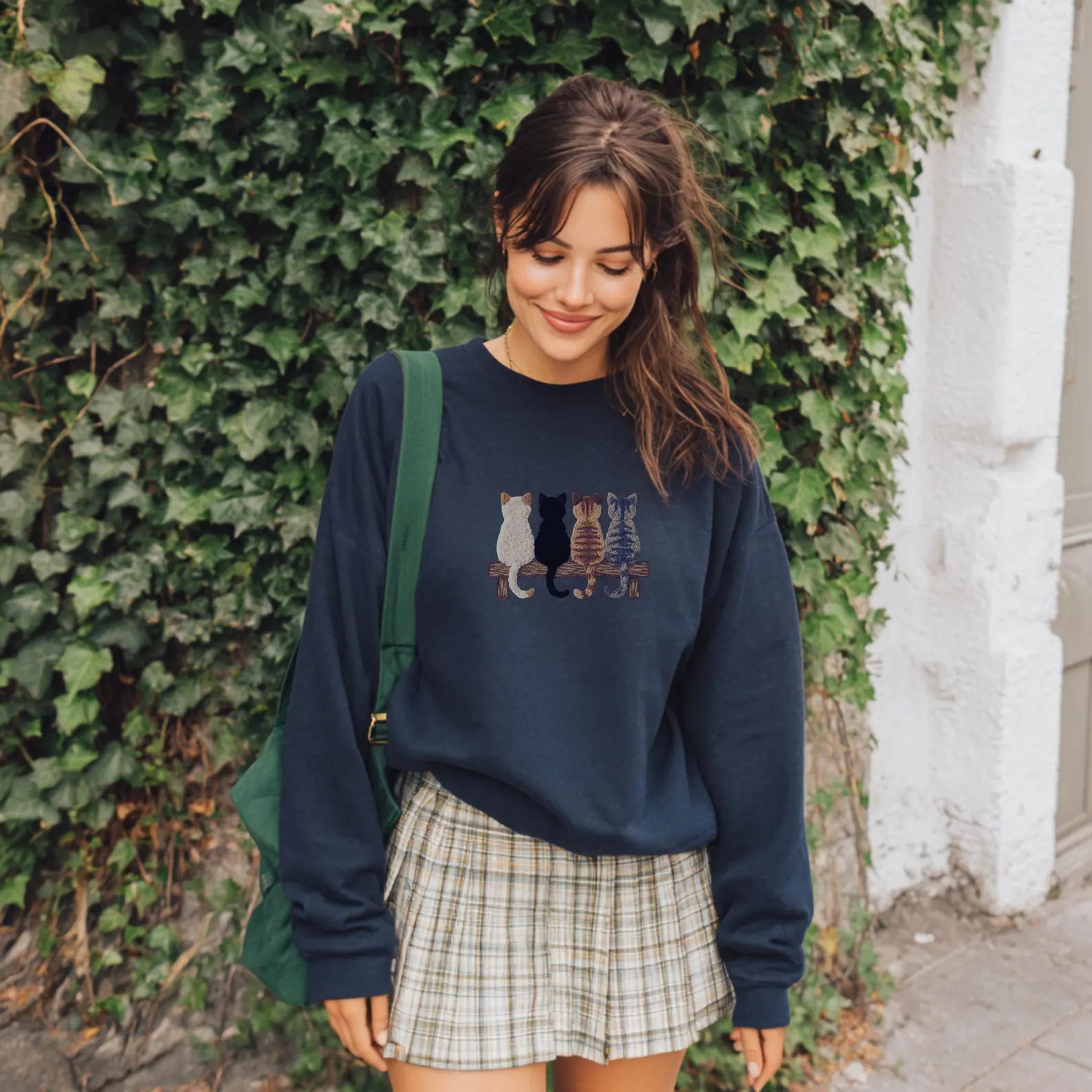 Catson WinterPurr™ Vintage Sweatshirt