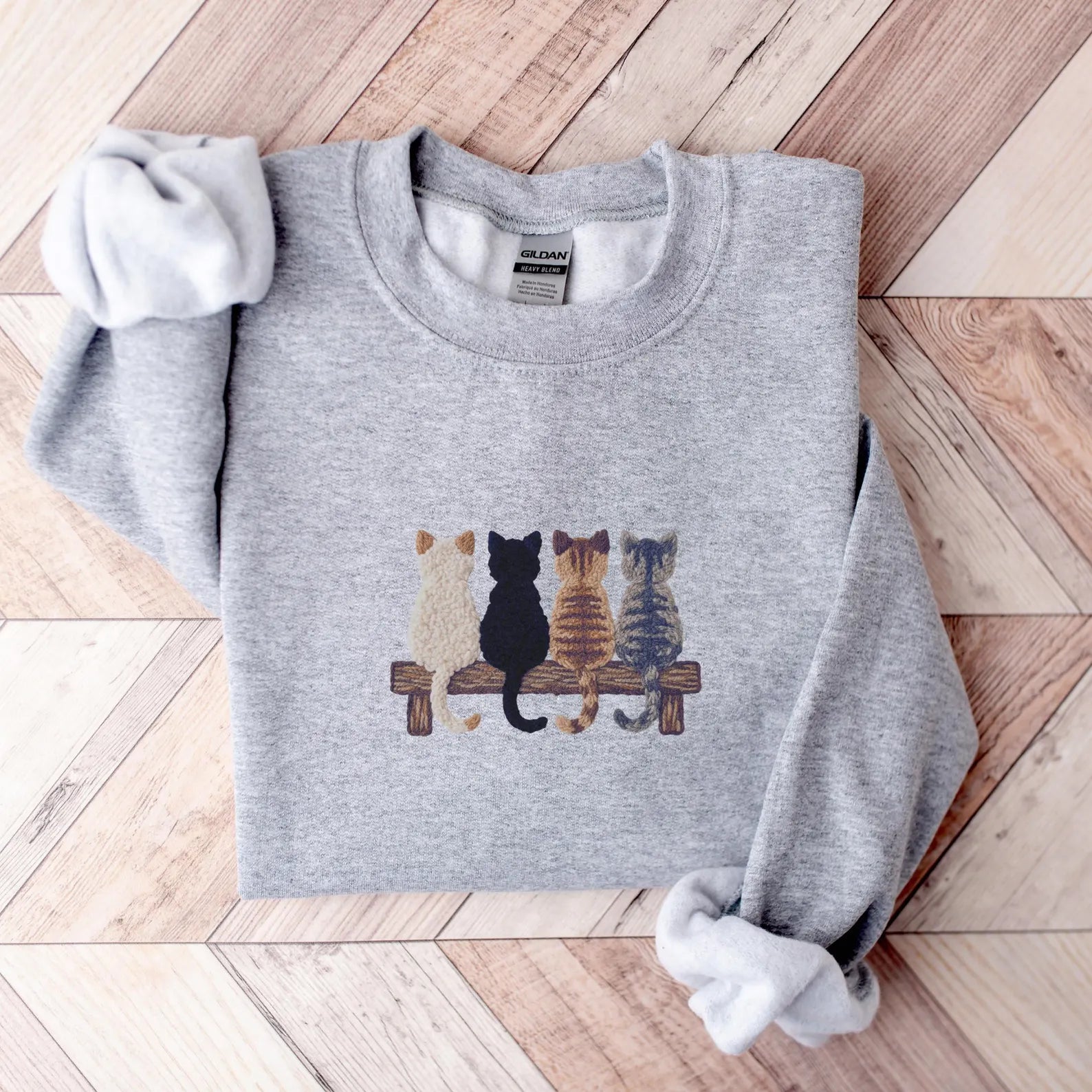 Catson WinterPurr™ Vintage Sweatshirt