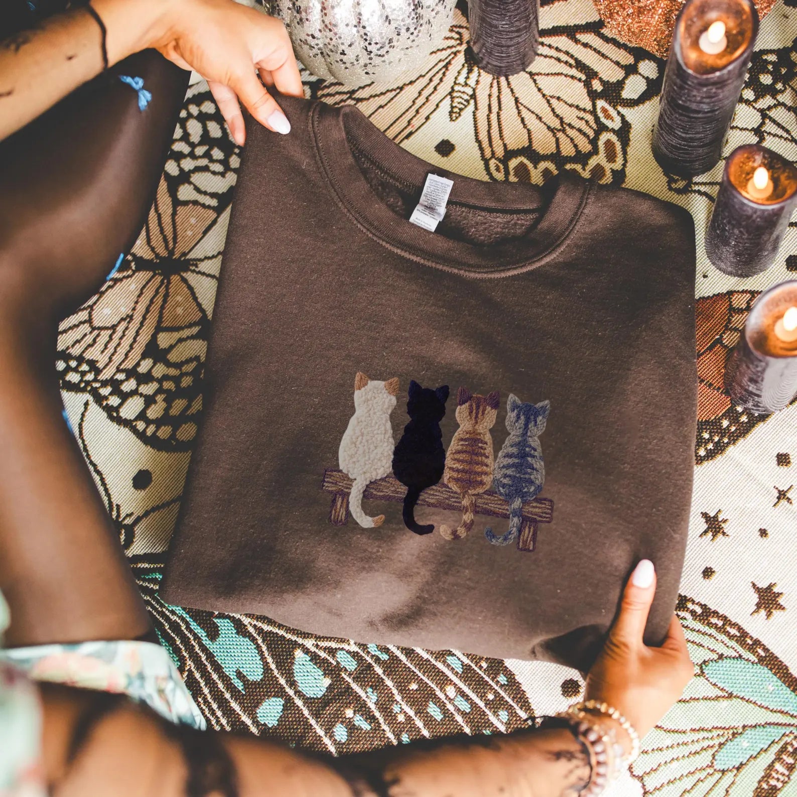 Catson WinterPurr™ Vintage Sweatshirt