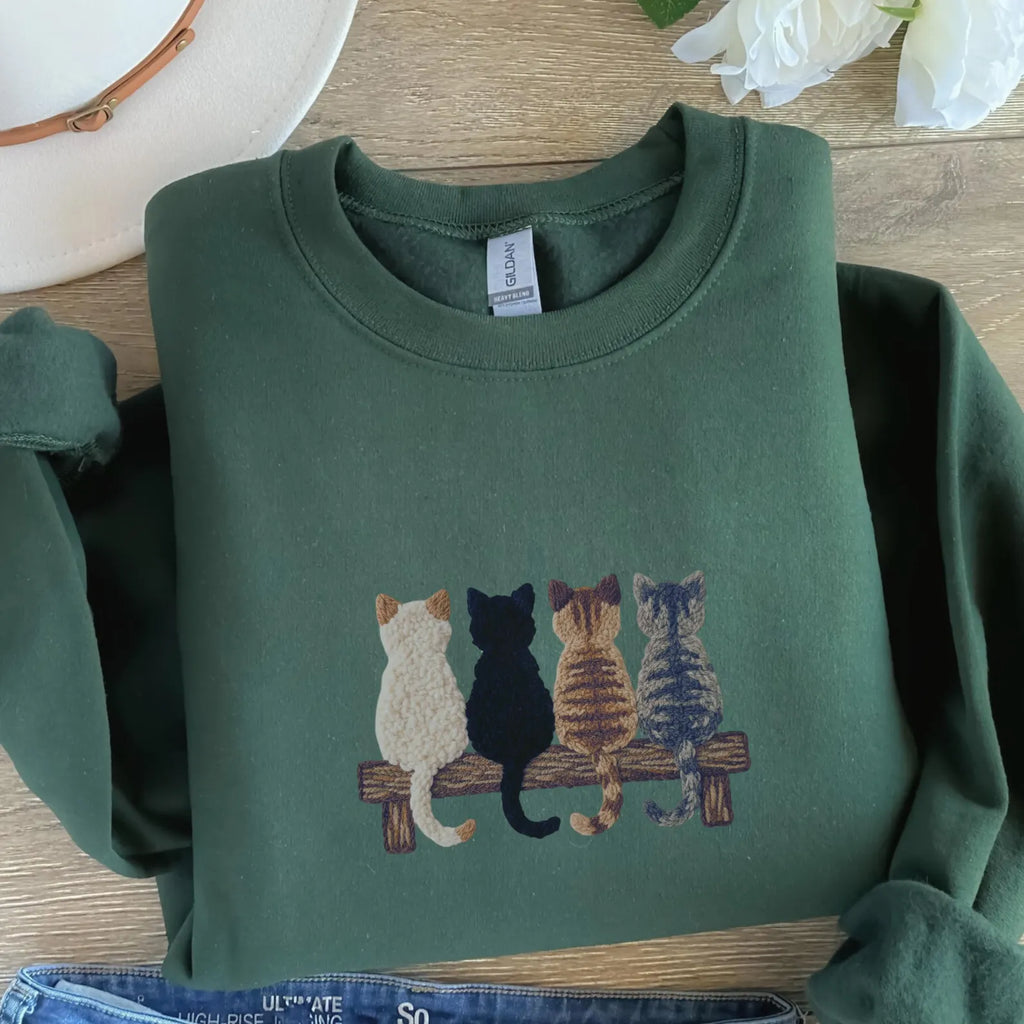 Catson WinterPurr™ Vintage Sweatshirt