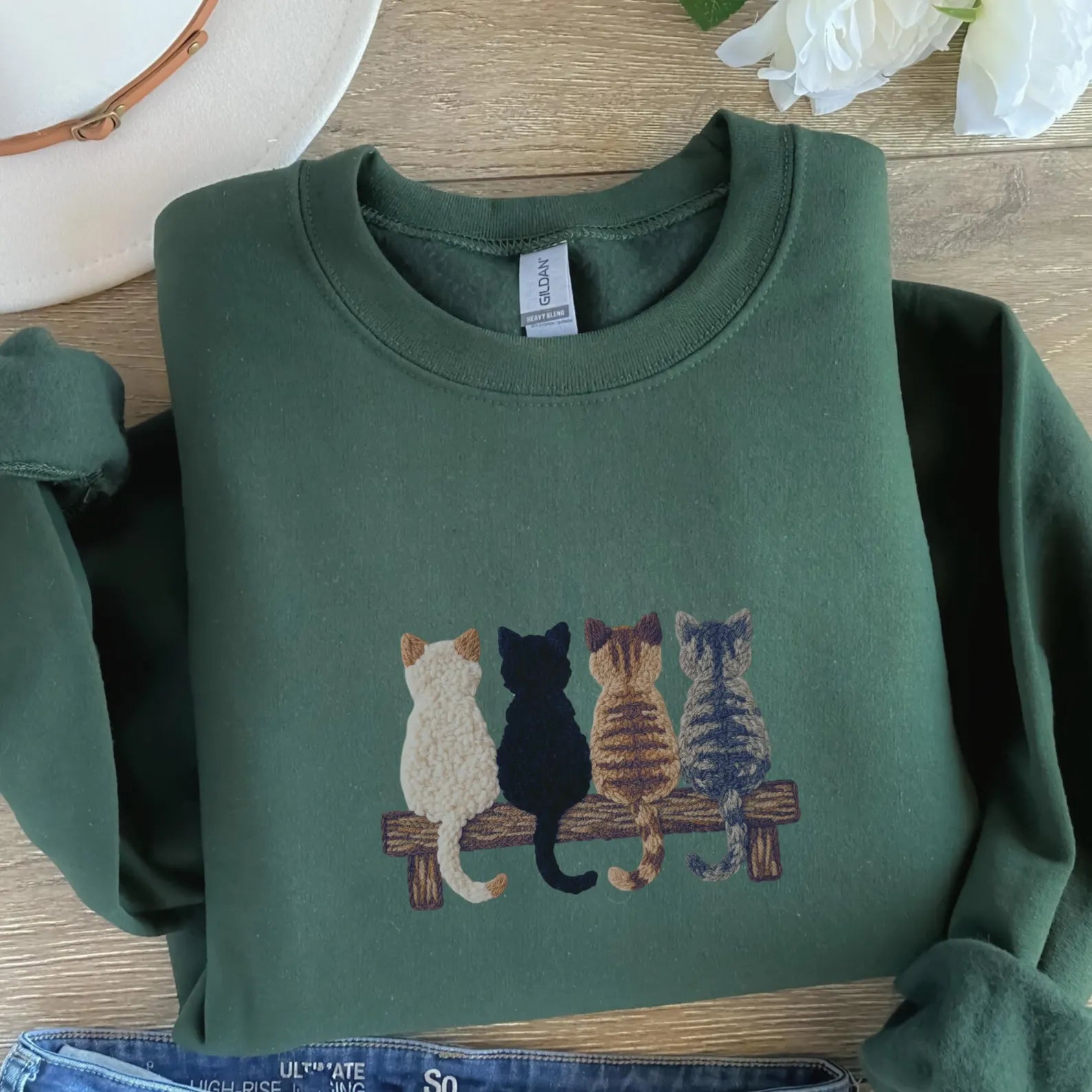 Catson WinterPurr™ Vintage Sweatshirt