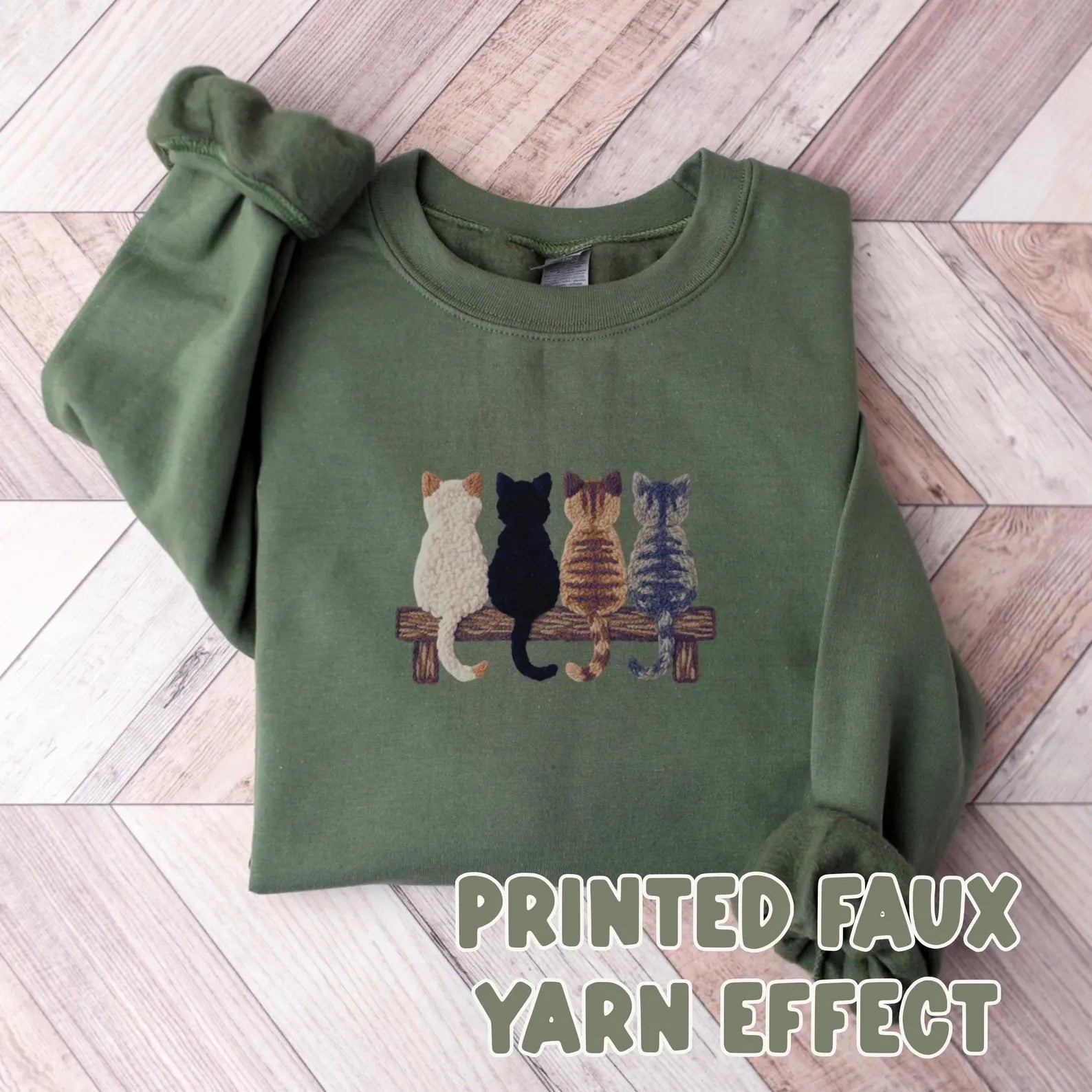 Catson WinterPurr™ Vintage Sweatshirt